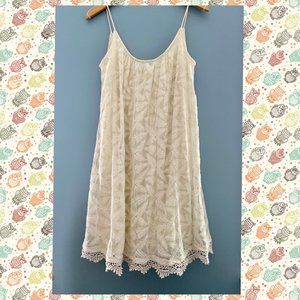 Altar'd State Lace Sleeveless Shift Dress Size Small